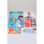 x Dekomus Lisanslı Elsa Frozen 40 Parça Boyama Seti Resim Defteri,kuru Boya,pastel Boya,sulu Boya, 2 Adet Figürlü Kurşun Kalem, Yıldız Kalemtraş, Silgili Kurşun Kalem ve Silgi Seti - Mavi - 1