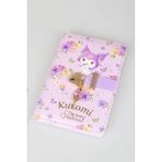 x Dekomus Lisanslı Kuromi Secret Garden Edition Kilitli Hatıra Defteri / Günlük - 12M-Krem