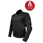 X-Evo Yazlık Fileli Korumalı Motosiklet Montu Yeni Sezon Siyah - XL
