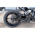 x Factory 2024 Ktm Duke 250 390 Uyumlu Arka Aks Koruma Takozu - 0 RH (+) Siyah