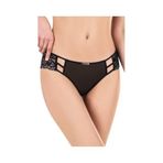 X LADY SİYAH DANTELLİ KADIN KÜLOT 1648 Şık ve Seksi Tasarım (S)