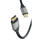 X-Level 4K Yüksek Çözünürlüklü HDMI Kablosu, 4K@120Hz, 2K@144Hz, 1080P@240Hz, PlayStation ile Uyumlu, TV, PC, Gelişmiş Ses Kanalı, 1.5 Metre, XVC9008, Siyah