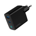 X-Level GaN Yüksek Hızlı Şarj Adaptörü, Akım Korumalı, Type-C - USB Port, 45W/65W, Akıllı Şarj Teknolojisi, PD/QC/PPS Teknolojisi, Tüm Cihazlarla Uyumlu Çip, Siyah (45W - xc4042)
