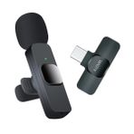 X-Level Kablosuz Yaka Mikrofonu Üstün Ses Kalitesi – 20m Mesafe, 360° Dönebilir Tasarım, 5 Saat Pil Ömrü, Plug and Play, Yüksek Hassasiyet ve Net Ses Kaydı ile Vlog, Canlı Yayın (USB Tip-C)