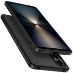 X-level Sony Xperia 1 VI ile Uyumlu Kılıf, Ultra İnce Silikon ve Çizilmez Yumuşak TPU Koruma Sony Xperia 1 VI için Ultra İnce Kılıf Kaymaz - Siyah