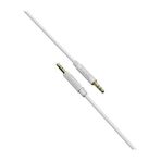 X-Level X-Audio 3.5 mm Stereo Aux Ses Kablosu Beyaz - 1 Metre Uzunluğunda (Beyaz)