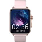 X-Level XW8011 X-WearUltra Akıllı Saat IPS Ekran Ses Kontrollü IP68 Suya Dayanıklı iOS Android Uyumlu - Pembe - 35 - 48 mm