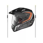 X-Lite Helme X-551 Adventure Full Face Schwarz Orange Matt
