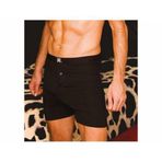 X-Man 704 Stretch Siyah Erkek Boxer