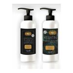 x-mia Professional Saç Düzleştirici Keratin Bakımı& Tuzsuz Şampuan Seti 1000 Ml