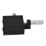 X Mikrometre Manuel İnce Tesleme Çapraz Silindir Hassas Lineer Aşamalar, Alüminyum Alaşım SEMX60-AC, 60 * 60mm Tablo Boyutu, 49.0n Yük Direnci, ± 6.5mm Inme, üretim Makineleri,