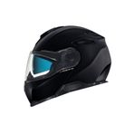 X Nexx Helmets X.Vilitur Çeneden Açılır Kask + Pinlock (Parlak Siyah) 1010203052921