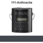 X-Paint Nexus – Soft-Mat Su Bazlı Dönüşüm Boyası | Hemel - 2,5 lt - 111 - ANTHRACITE