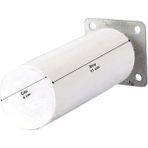 X-Perk Ahşap Ağaç Mobilya Ünite Baza Koltuk Kanepe Ayağı Boy 11 cm Çap 4 cm Yuvarlak - Beyaz