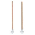 X-Perk Ahşap Kuş Tüneği Kuş Tünek 2 Adet Boy 15 cm Çap 10 mm