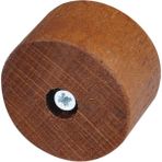 X-Perk Masa Sandalye Mobilya Koltuk Ayak Yükseltici 6'lı Boy 25 mm Çap 40 mm Kahve