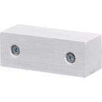 X-Perk Masa Sandalye Mobilya Ünite Kanepe Sehba Koltuk Ayak Yükseltici Ağaç Takoz 4'lü Set Boy 3 cm En 8 cm Beyaz - 3X3X8 cm