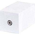X-Perk Masa Sandalye Ünite Koltuk Kanepe Sehpa Ahşap Ayak Yükseltici Ağaç Takoz Boy 7 cm En 4x4 cm - Beyaz