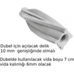 X-Perk Plastik Ytong Gaz Beton Dübeli Yutong Dubel 6 Adet