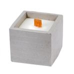 X-Perk Vanilya Kokulu Mum Beton bardak Mum 80 Gr Karışık