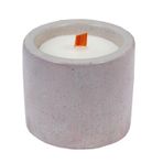 X-Perk Vanilya Kokulu Mum Beton bardak Mum 80 Gr