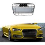 X Power Tuning Audi A6 C7 (2012-2016) Uyumlu Plastik Krom-Gri S6 Panjur