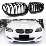 X Power Tuning Bmw 5 Seri E60 (2003-2009) Uyumlu M5 Plastik Parlak Siyah Panjur