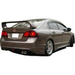 X Power Tuning Honda Civic Fd6 (2006 - 2012) Arası Mugen Rr Sağdan Çift Çıkış Arka Tampon Eki (Plastik)