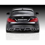 X Power Tuning Mercedes Cla W117 Amg (2012-2015) Uyumlu Piecha Arka Difüzör (Plastik)