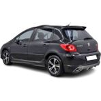X Power Tuning Peugeot 307 (2000-2009) Uyumlu Arka Tampon Eki (Plastik)