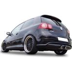 X Power Tuning Vw Golf 5 (2003-2009) Uyumlu Plastik Tayvan R32 Arka Tampon Eki