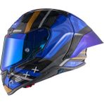 X.R3R Swırl Karbon Mavi Kask