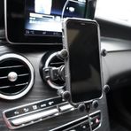 X-Rnio Mercedes Benz C-Class, E-Class, S-Class, B-Class, A-Class, GLC/GLE/GLS/GLB/GLA-Class 2016-2023 ve Mini Cooper, Mercedes Benz Aksesuarları ile Uyumlu Araç Telefonu Tutucu Montajı