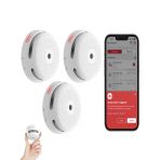 X-Sense Akıllı Duman Dedektörü (3X Xs01-M + Sbs50), Sbs50 Baz Istasyonu Ile, Wi-Fi Duman Alarmı