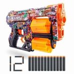 X-Shot Skins Dread 12 Mermili Sünger Dart Atan Silah 31cm Kız Erkek Çocuk Oyuncak Eğitici Oyuncaklar
