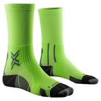 X-Socks Crew erkek çorabı, Açık Yeşil/Opal Siyah, 45-47