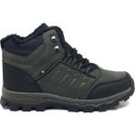 X-Step Step Erkek Günlük Outdoor Kışlık Bağcıklı ve Fermuarlı Soğuğa Dayanıklı Spor Bot Ayakkabı 36-47 - Haki