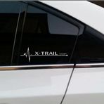 X-trail Yan Cam Sticker Oto Kapı Çıkartma Tuning oto 20 cm x 7 cm yazı 328