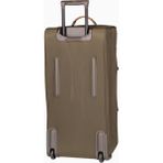 X-Travel 77 cm Deri Detaylı Tekerlekli Seyahat Çantası Şık ve Çevre Dostu Tasarım - Kahverengi