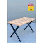 x - Wood Masa 40 x 40 Güçlendirilmiş Profil Ayak - 70x120