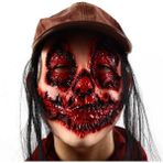 X10100 Cadılar Bayramı Kanlı Korkunç Maskeler Yetişkin Zombi Canavar Vampir Maskesi Lateks Parti Tam Kafa Karnaval Masquerade Parti Kostüm Sahne (Yurt Dışından) - Renkli - Yok