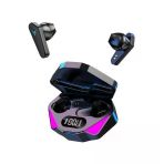 X15 Siyah Bluetooth Kulaklık - Oyun Müzik İçin, Bt 5.0, Actif Şarj Kutusu, Otomatik Eşleşme, Led Gösterge, Halka Ses Siyah