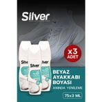 X3 Etkili Güçlendirilmiş Ultra Beyaz Spor Bez Ve Kumaş Likit Ayakkabı Boyası 75 ml 3 Adet