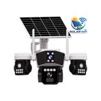 X5tech Rx-95ws 3 Kameralı Solar Wifi Ptz Ip Sesli Akıllı Güvenlik Kamera 3+3+3 Mp