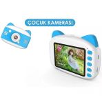 X900 Dijital Çocuk Fotoğraf Makinesi Selfie Kamera 3.5 İnç Dijital Çocuk Kamerası 1080P (M.i)