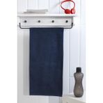 Xamantha %100 Pamuk Spor Fitness Havlusu 30 x 85 cm Yumuşak ve Hızla Kuruyan Özellikte - 30 x 90 cm - Lacivert