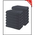 Xamantha 12 Adet Büyük Boy Mikrofiber 50 x 90 cm , Fitness Havlusu , Spor Havlusu , Kuaför Havlusu - Gri