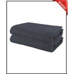 Xamantha 2 Adet Büyük Boy Mikrofiber 50 x 90 cm , Fitness Havlusu , Spor Havlusu , Kuaför Havlusu - Gri