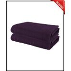 Xamantha 2 Adet Büyük Boy Mikrofiber 50 x 90 cm , Fitness Havlusu , Spor Havlusu , Kuaför Havlusu - Mor
