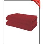 Xamantha 2 Adet Büyük Boy Pamuklu 50 x 90 cm , Fitness Havlusu , Spor Havlusu , Kuaför Havlusu - Kırmızı